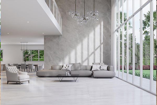 Mezanino elegante para sala de estar