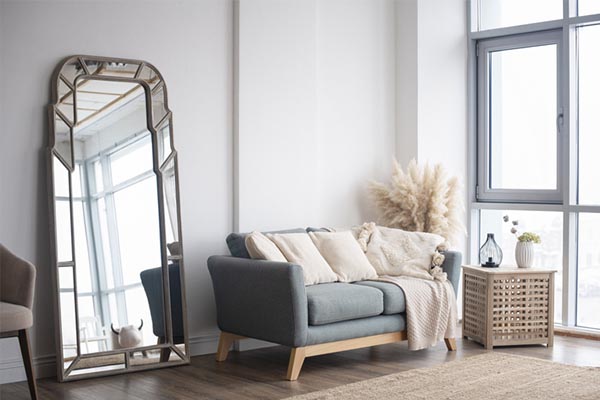 espelho decoração de apartamento